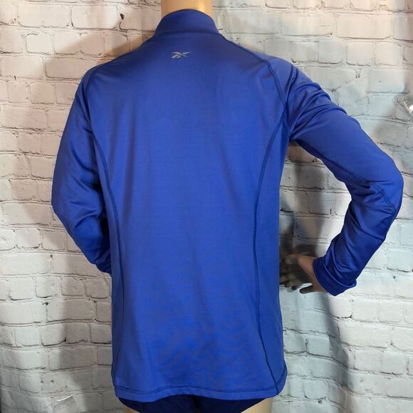 Reebok Mock Turtleneck Long Sleeve Workout Top L - Picture 6 of 8